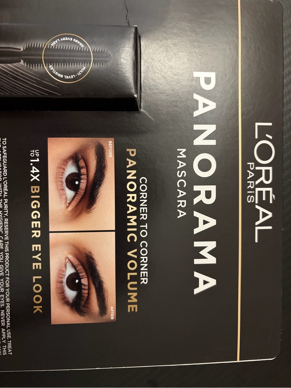 L'Oreal Panorama Mascara - Black and Gold